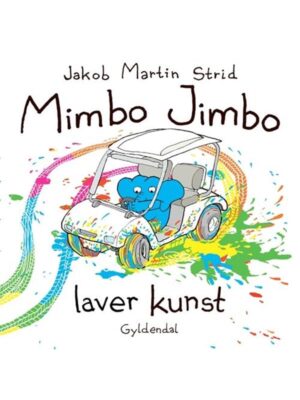 Mimbo Jimbo laver kunst - Børnebog - hardcover