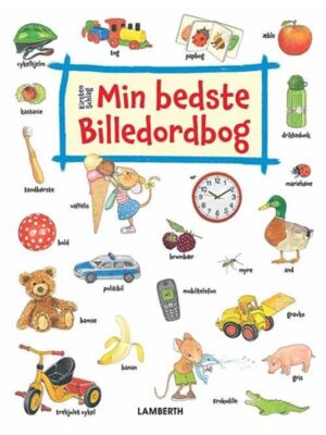 Min bedste billedordbog - Børnebog - hardcover