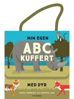 Min egen ABC-kuffert med dyr - Børnebog - hardcover