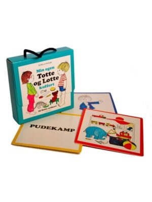 Min egen Totte og Lotte-kuffert - Børnebog - Papbøger
