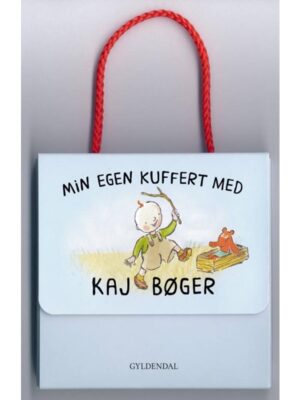 Min egen kuffert med Kaj bøger - Børnebog - hardcover