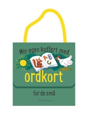 Min egen kuffert med ordkort for de små - Børnebog - hardcover