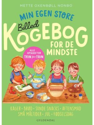 Min egen store billedkogebog for de mindste - Børnebog - hardcover