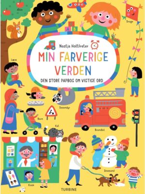 Min farverige verden - Børnebog - Papbøger