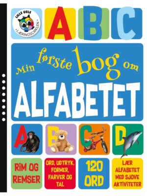 Min første bog om alfabetet - Børnebog - hardcover
