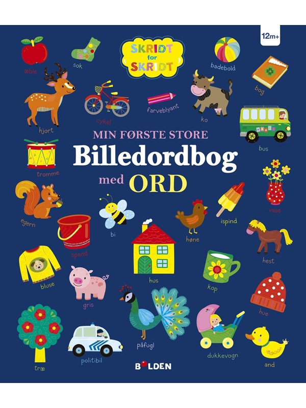 Min første store billedordbog med ord - Børnebog - hardcover Min første store billedordbog med ord - Børnebog - hardcover