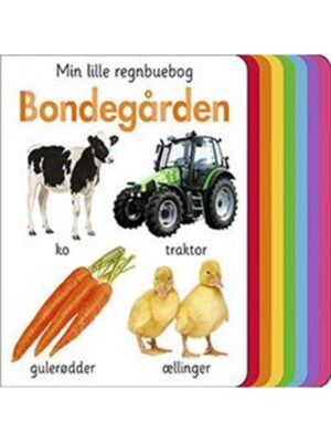 Min lille regnbuebog - Bondegården - Børnebog - Board books