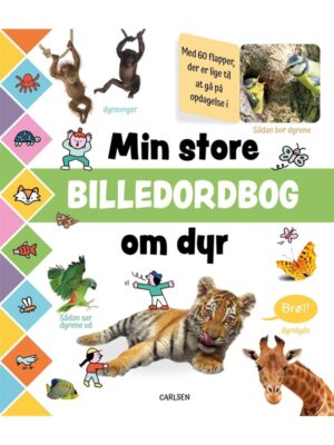 Min store billedordbog om dyr - Børnebog - Board books
