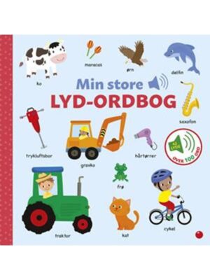 Min store lyd-ordbog - Børnebog - hardcover