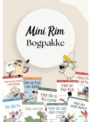 Mini Rim Bogpakke - Børnebog - Hardback