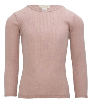 Minimalisma Bluse - Rib - Uld - Atlantic - Dutsy Rose