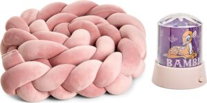 Minitude Sengerand med Disney Bambi Projektor, Dusty pink
