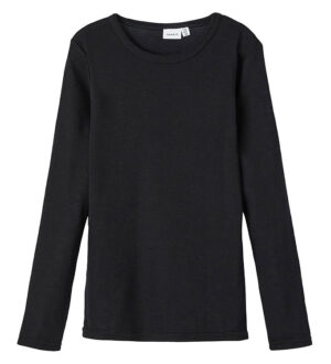 Name It Bluse - Uld - NkmWang - Sort