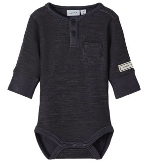 Name It Body l/æ - Uld - NbmWyla - Blue Graphite