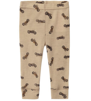 Name It Leggings - Uld - NbmWang - White Pepper