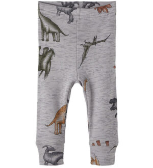 Name It Leggings - Uld - NbmWillow - Silver Filigree