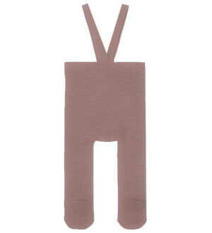 Name It Strømpebukser m. Seler - Rib - NbfWakma - Uld - Antler