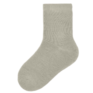 Name it Uld Frotté Sokker - Waksi - London Fog str. 19/21
