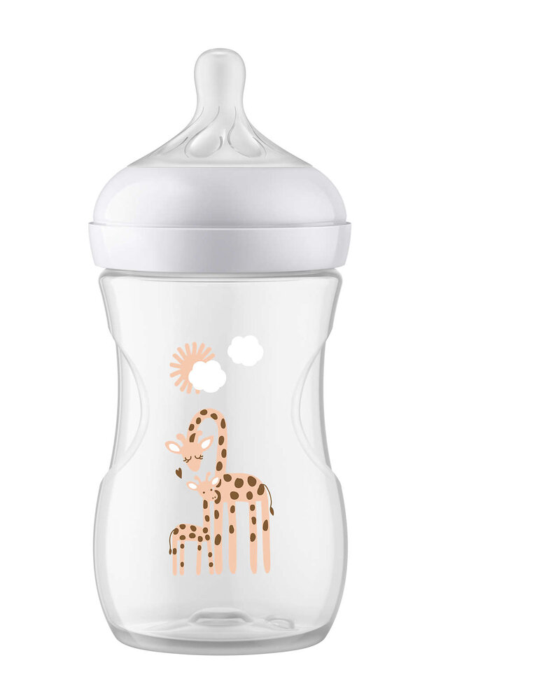 Natural Response Sutteflaske 3.0 260 ml. GIRAFFE Natural Response Sutteflaske 3.0 260 ml. GIRAFFE