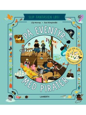 På eventyr med pirater - Børnebog - hardcover