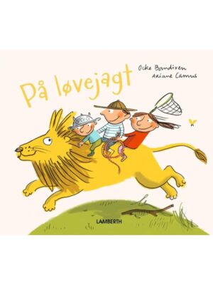 På løvejagt - Børnebog - hardcover