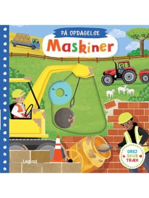 På opdagelse - Maskiner - Børnebog - Board books