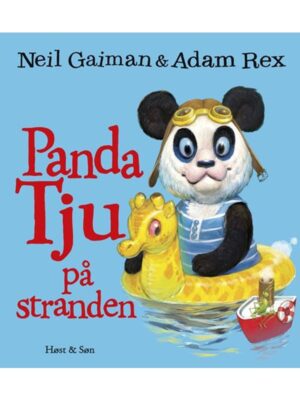 Panda Tju på stranden - Børnebog - hardcover