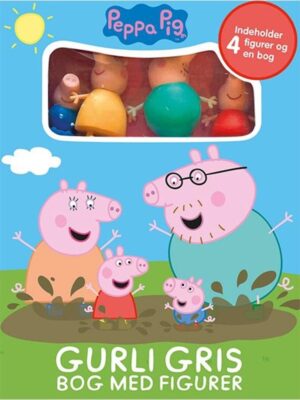Peppa Pig - Gurli Gris - Bog med figurer - Børnebog