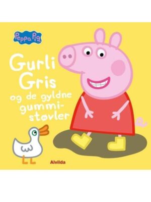 Peppa Pig - Gurli Gris og de gyldne gummistøvler - Børnebog - hardcover