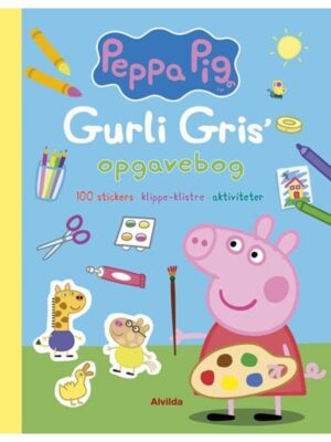 Peppa Pig - Gurli Gris' opgavebog - Børnebog - paperback