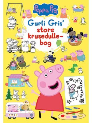 Peppa Pig - Gurli Gris' store krusedullebog - Børnebog - paperback