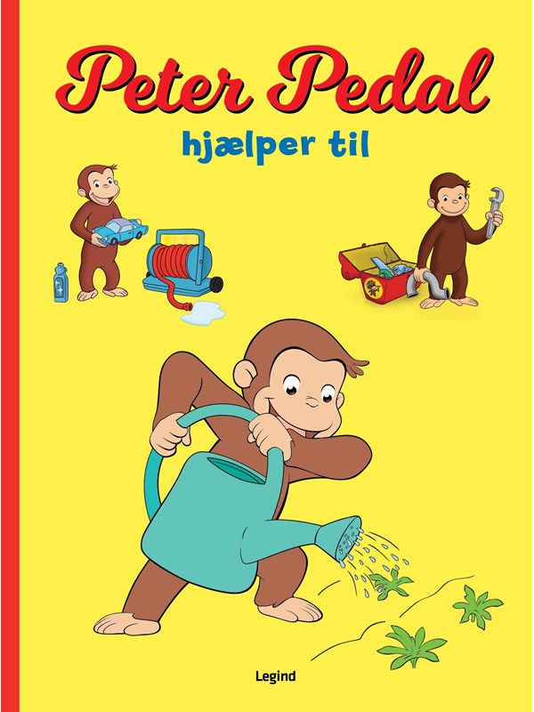 Peter Pedal hjælper til - Børnebog - hardcover Peter Pedal hjælper til - Børnebog - hardcover