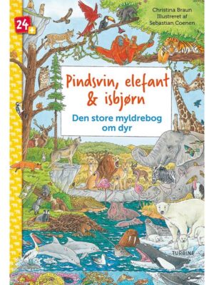 Pindsvin elefant og isbjørn - Børnebog - Papbøger