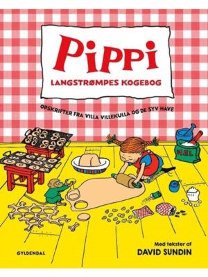 Pippi Langstrømpes kogebog - Børnebog - hardcover
