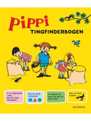 Pippi tingfinderbogen - Børnebog - hardcover