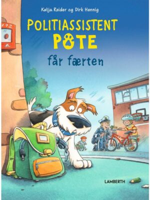 Politiassistent Pote får færten - Børnebog - hardcover