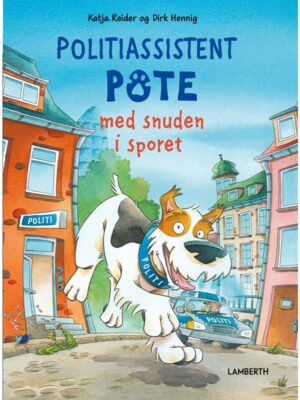 Politiassistent Pote holder snuden i sporet - Børnebog - hardcover