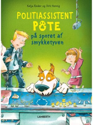 Politiassistent Pote på sporet af smykketyven - Børnebog - hardcover