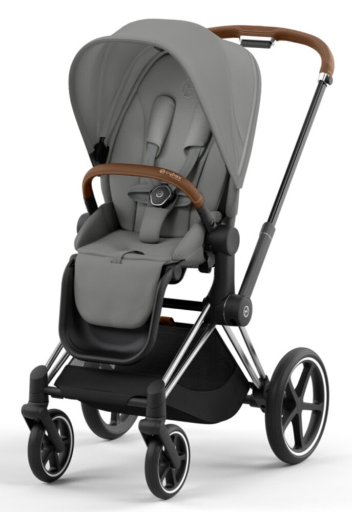 Priam klapvogn 2023 - mirage grey/chrome brown Priam klapvogn 2023 - mirage grey/chrome brown