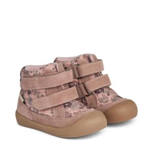 Printet Daxi Uld Tex - Dusty rouge - 26