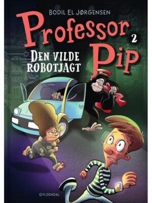 Professor Pip 2 - Den vilde robotjagt - Børnebog - hardcover
