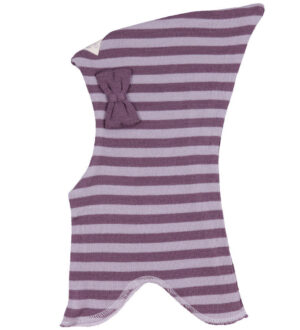 Racing Kids Elefanthue - Uld/Bomuld - 2-lags - Dusty Purple m. S