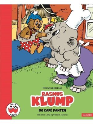 Rasmus Klump og Café Fanten - Børnebog - hardcover