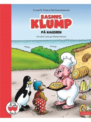 Rasmus Klump på kageøen - Børnebog - hardcover