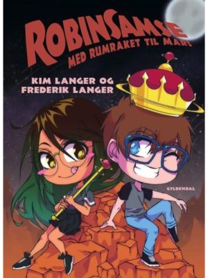 RobinSamse med rumraket til Mars - Børnebog - hardcover