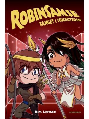 Robinsamse - fanget i computeren - Børnebog - hardcover