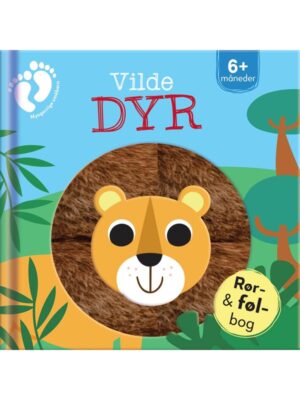 Rør og føl - Vilde dyr - Børnebog - Board books