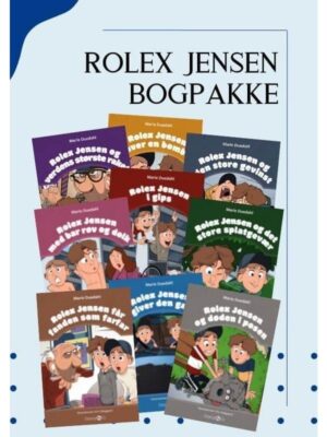 Rolex Jensen Bogpakke - Børnebog - Hardback