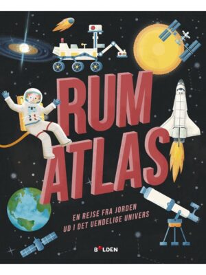 Rumatlas - Børnebog - hardcover