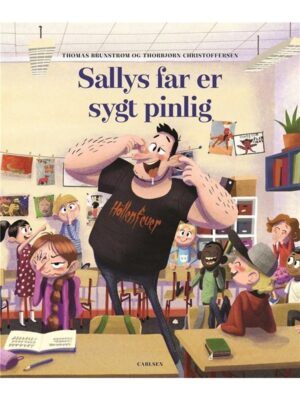 Sallys far er sygt pinlig - Børnebog - hardcover